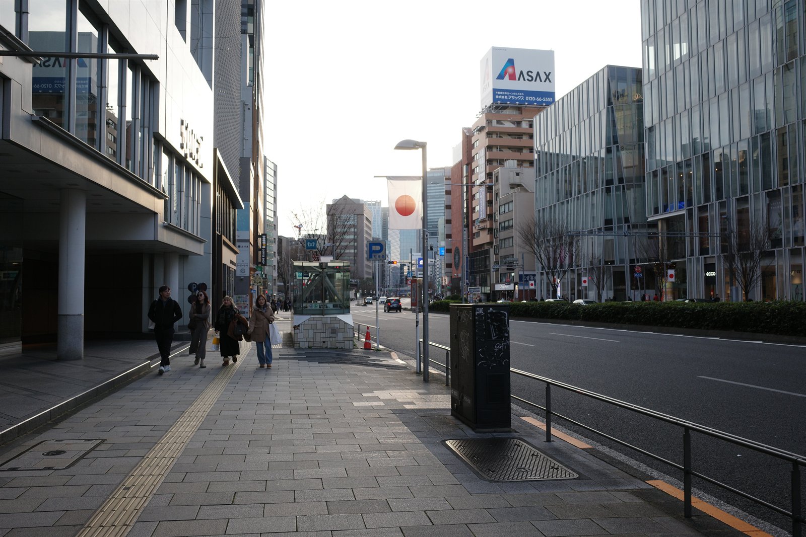 city avenue in japan