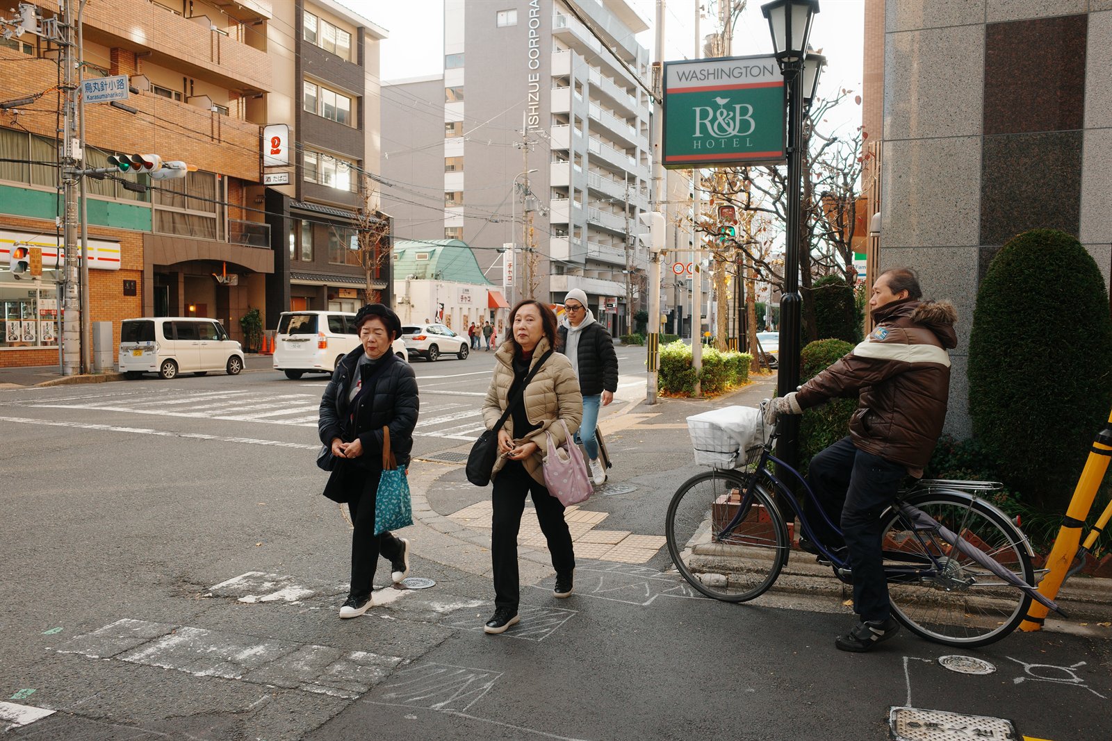 street corner in japan