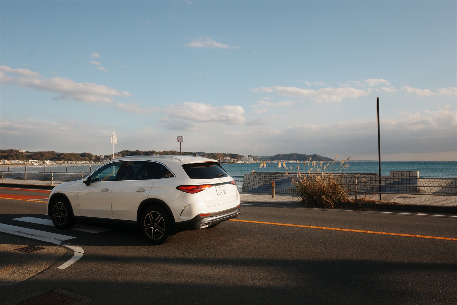 coastal road in japan